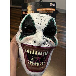 Nwt Light Up Halloween Face Mask Spooky Joker 3 Modes Blinking Parties Dress up